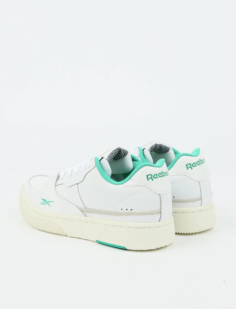 Reebok Dual Court Trainer White / Chalk /Merald