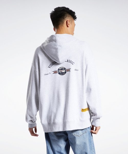 Reebok  |Unisex Street Style Long Sleeves Plain Logo Hoodies