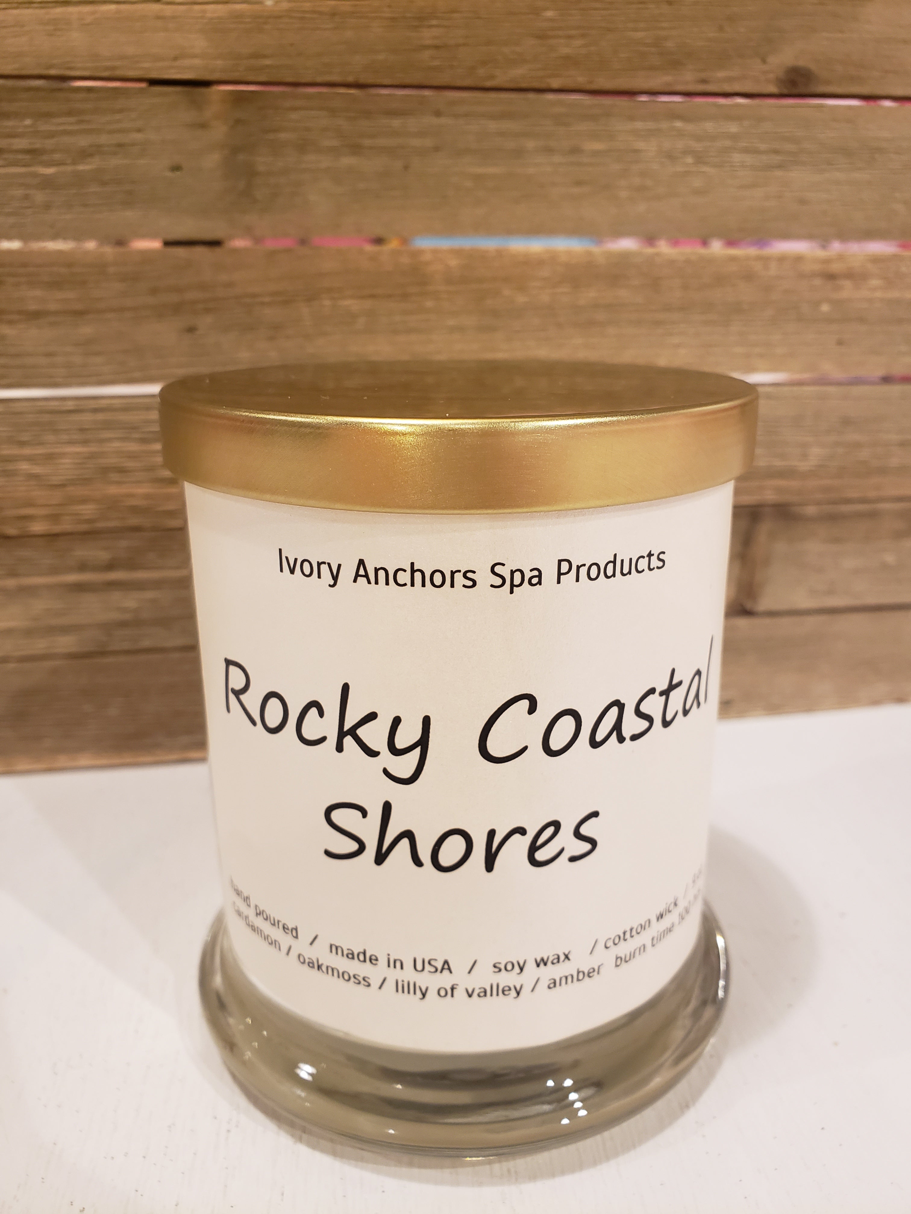 Rocky Coastal Shores Soy Candle