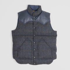 Rocky Mountain Featherbed Harris Tweed Down Vest