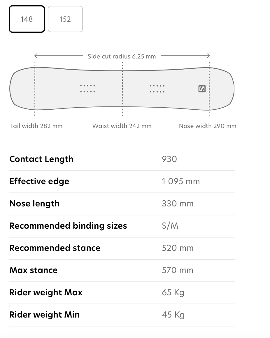 SALE!! Salomon Bellevue Splitboard