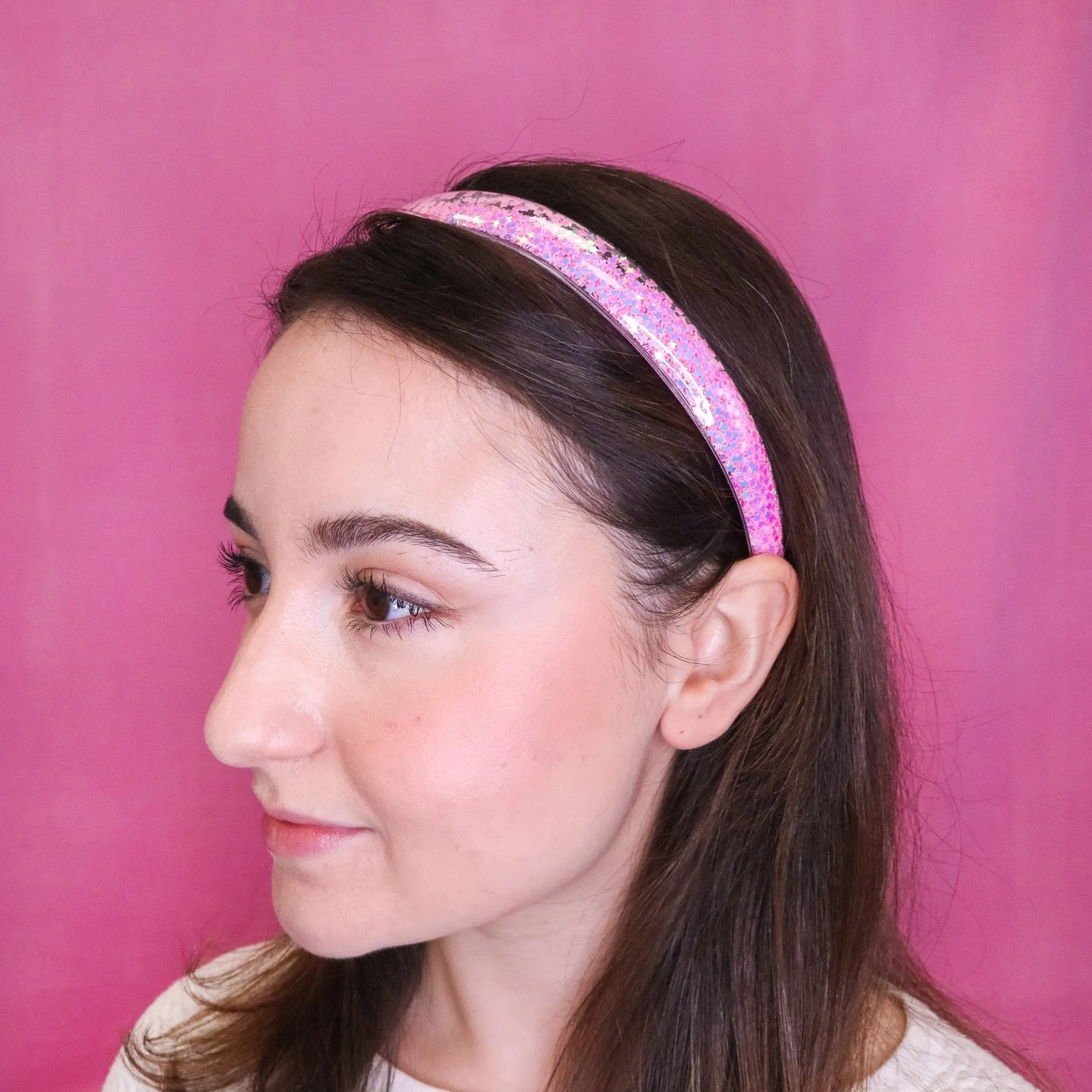 Shaker Glitter Headbands - 4 Pack