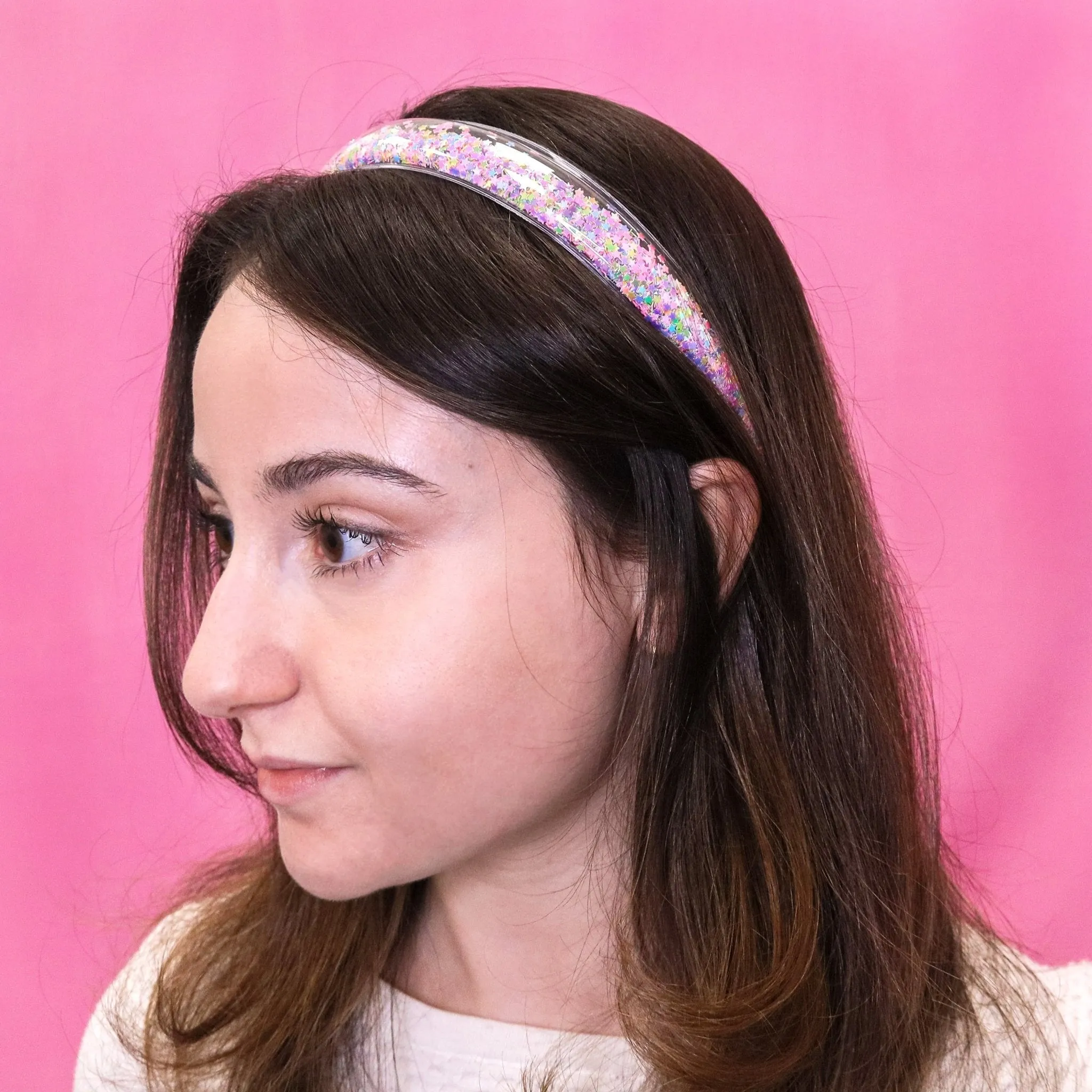 Shaker Glitter Headbands - 4 Pack