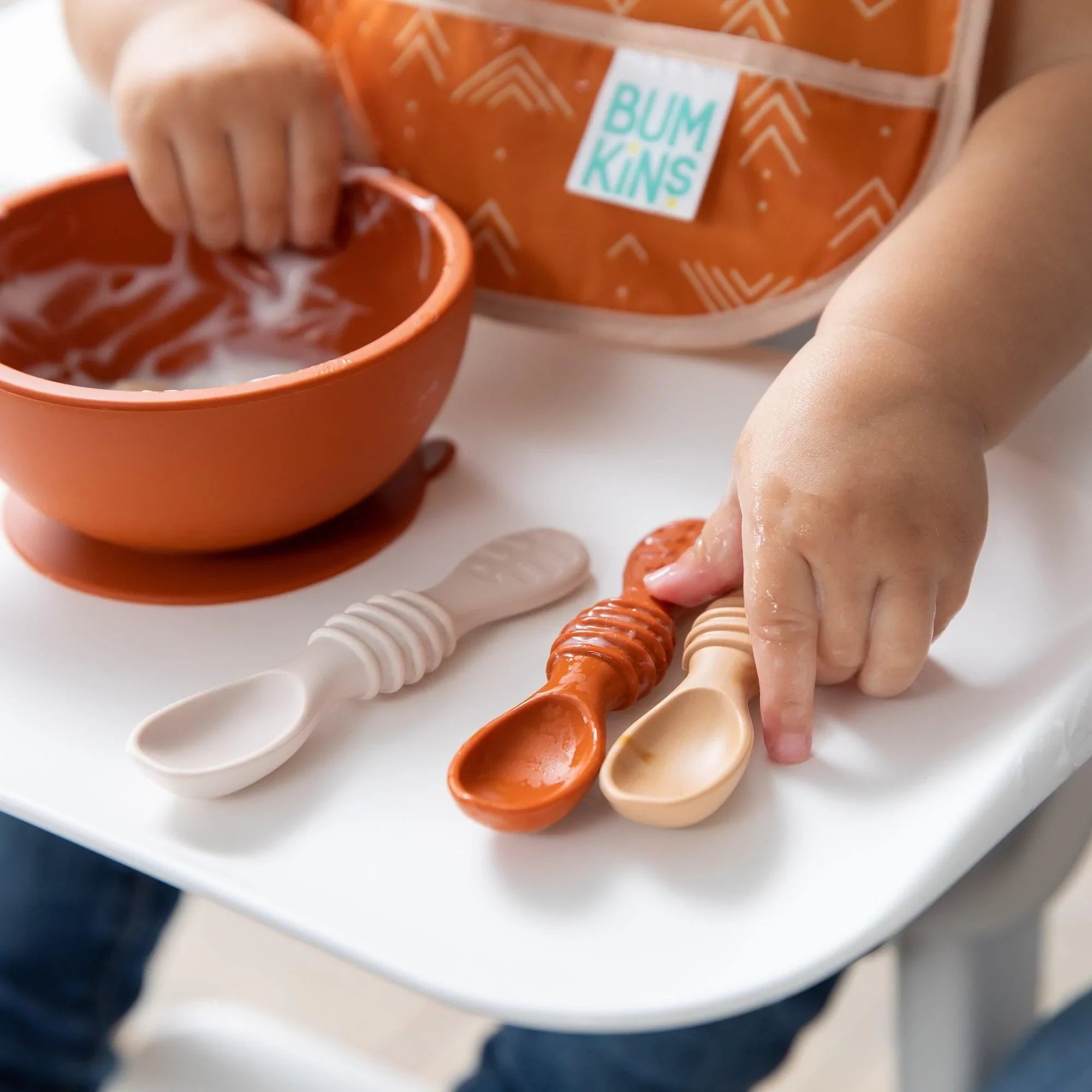 Silicone Dipping Spoons 3 Pack: Rocky Road