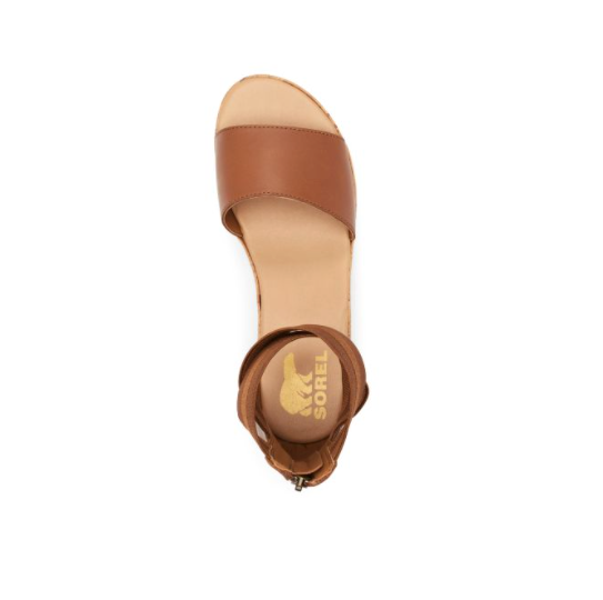 SOREL Cameron Flat Form Ankle Women | Velvet Tan (1943451242)