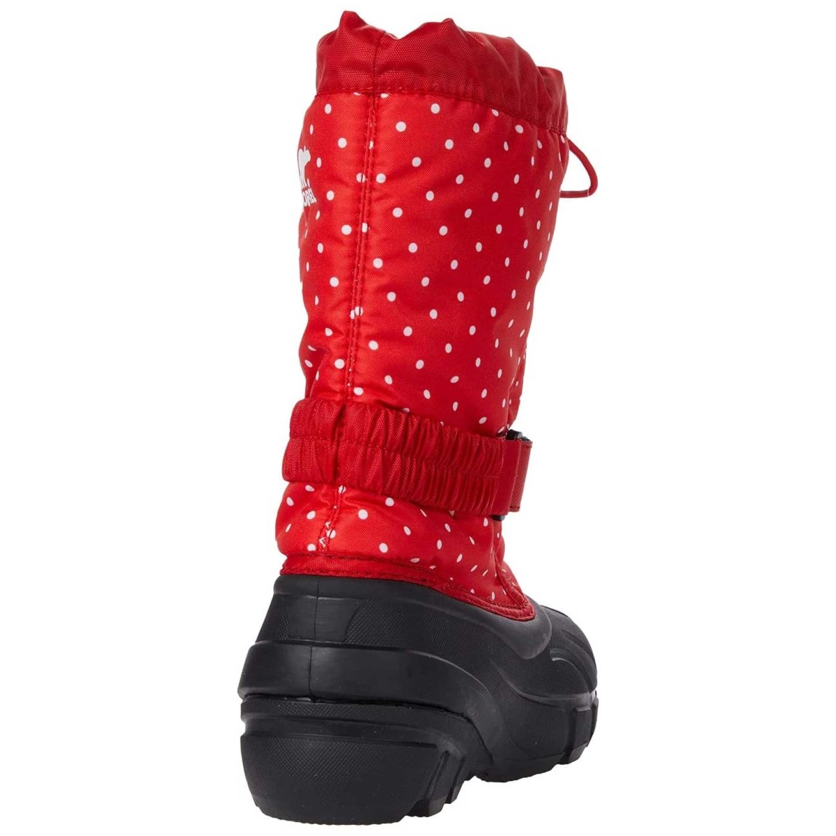 Sorel Girl's Flurry Red/White Polka Dot Waterproof