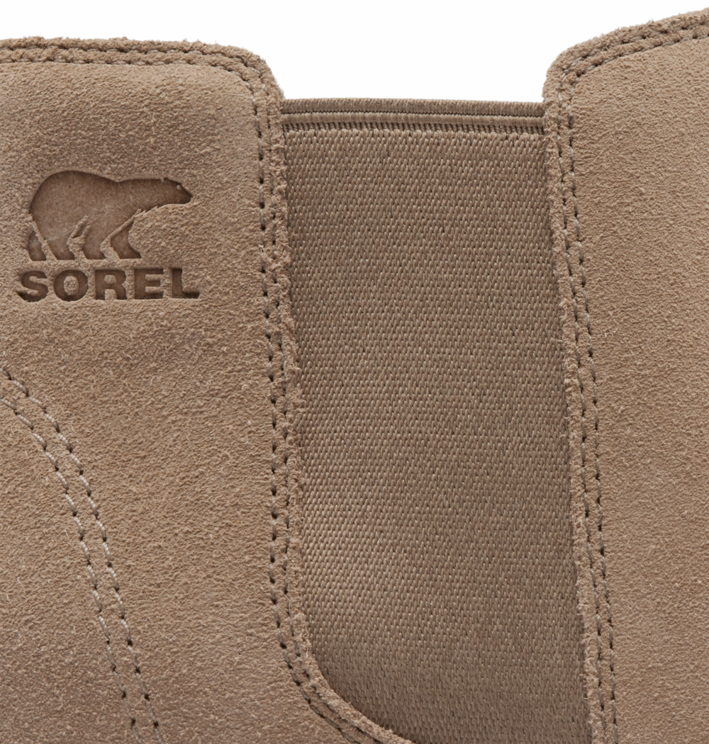 'Sorel' Women's Evie II Chelsea WP Bootie - Omega Taupe / Gum