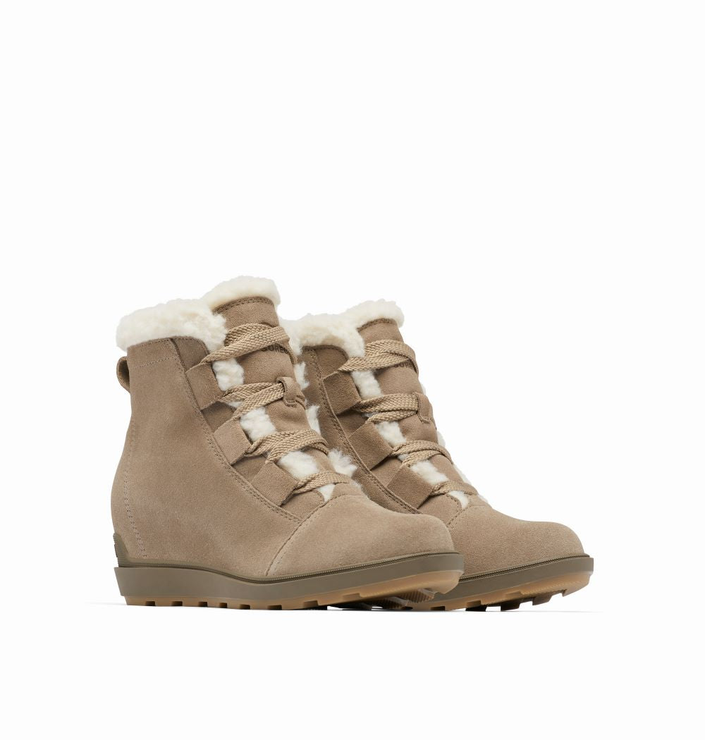 'Sorel' Women's Evie II Cozy WP Winter Bootie - Omega Taupe / Wet Sand