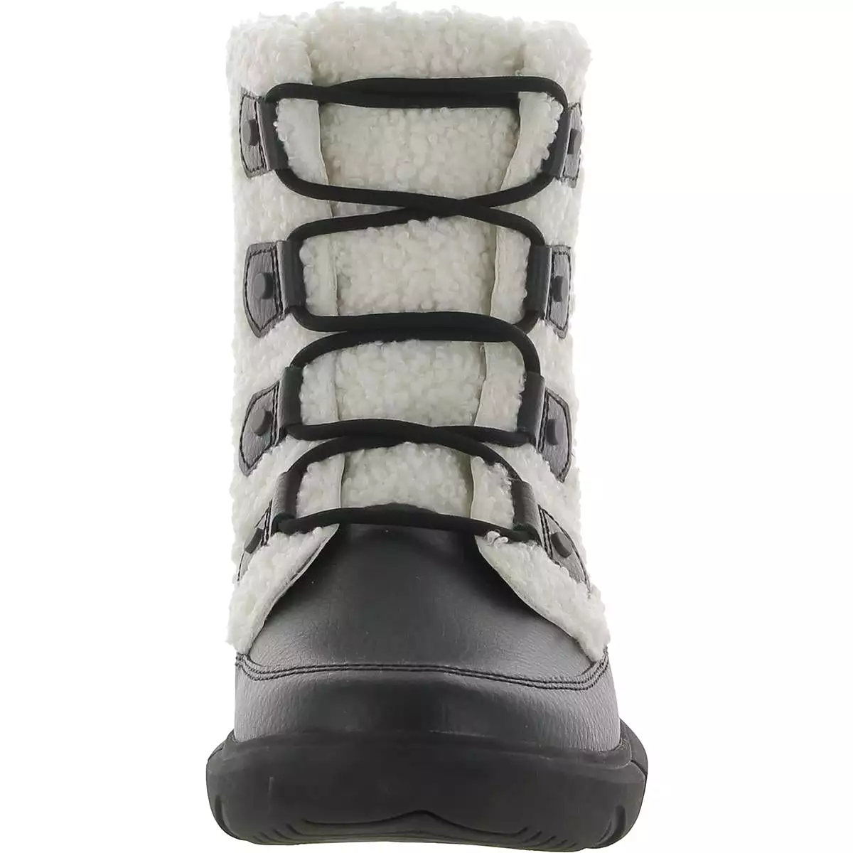 Sorel Womens Explorer II Joan Cozy Leather Faux Fur Winter & Snow Boots