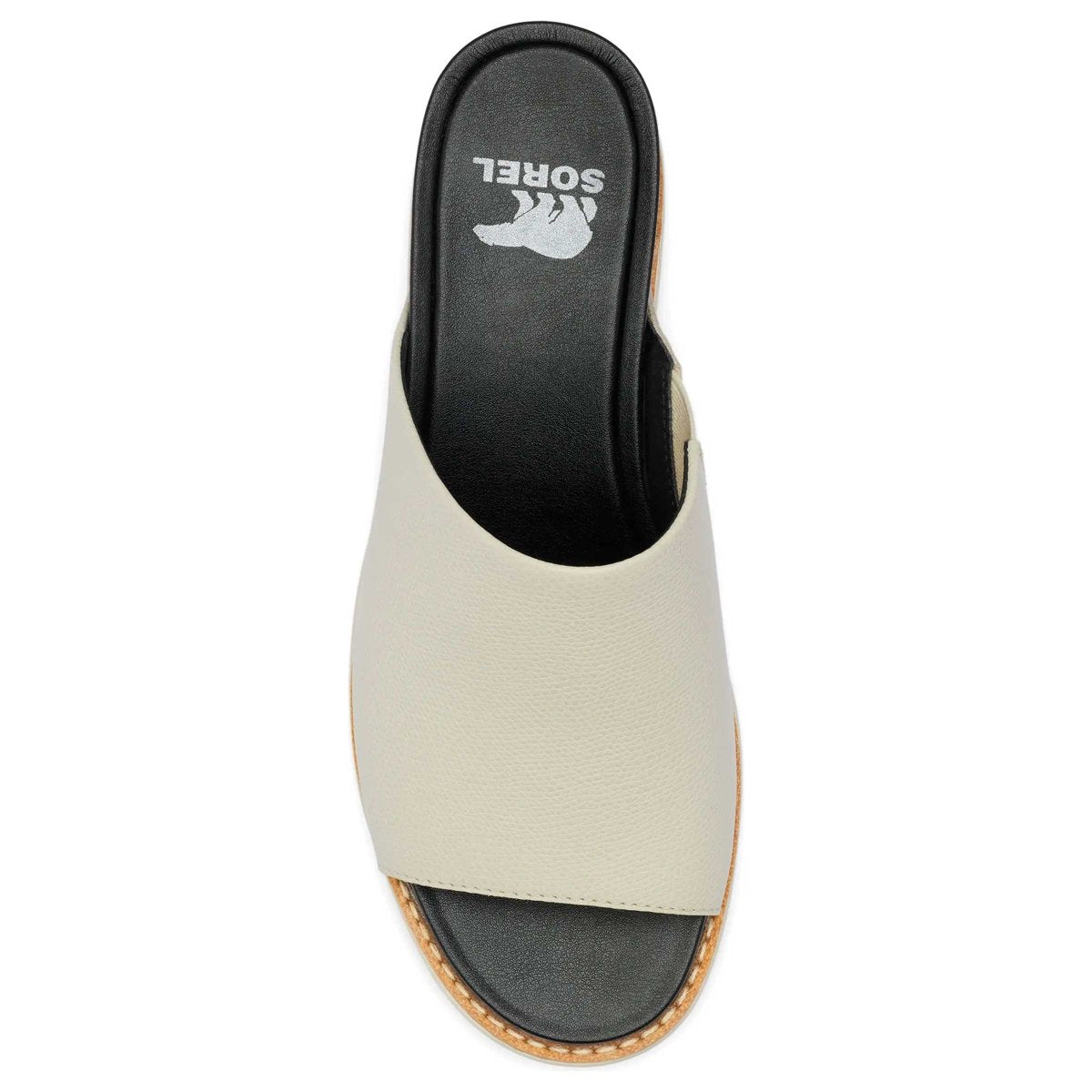 Sorel Women's Joanie IV Slide Wedge Chalk/Black