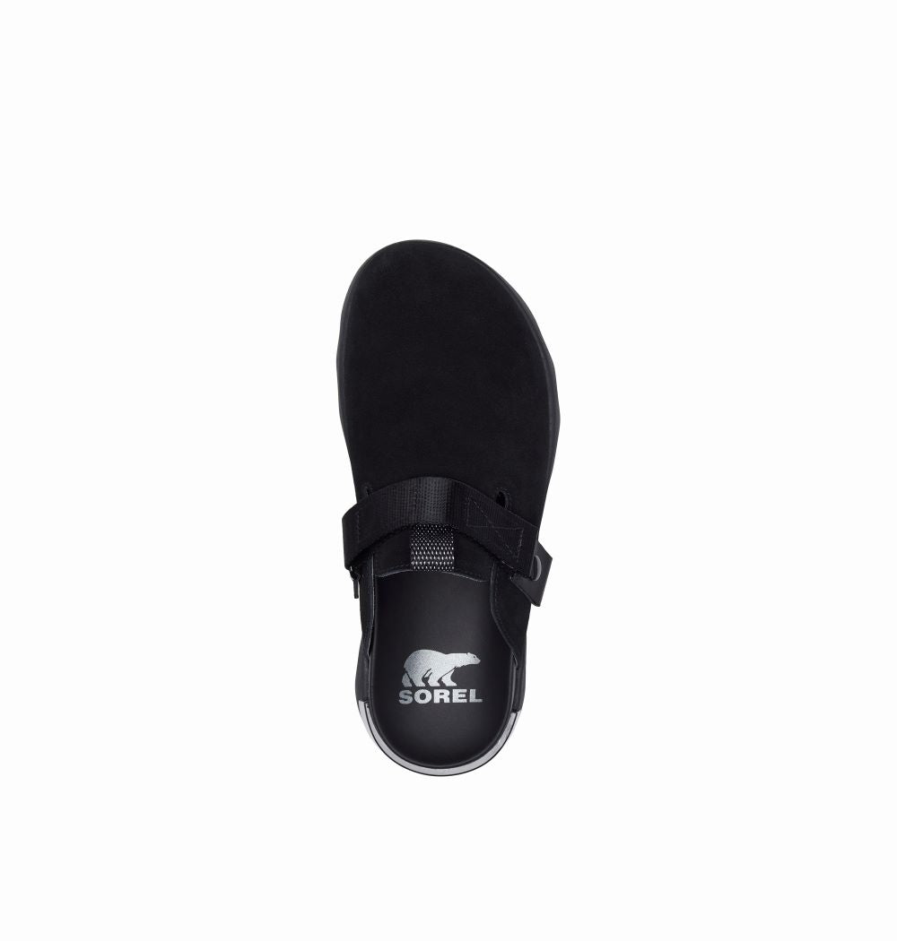 'Sorel' Women's VIIBE Clog - Black / Sea Salt