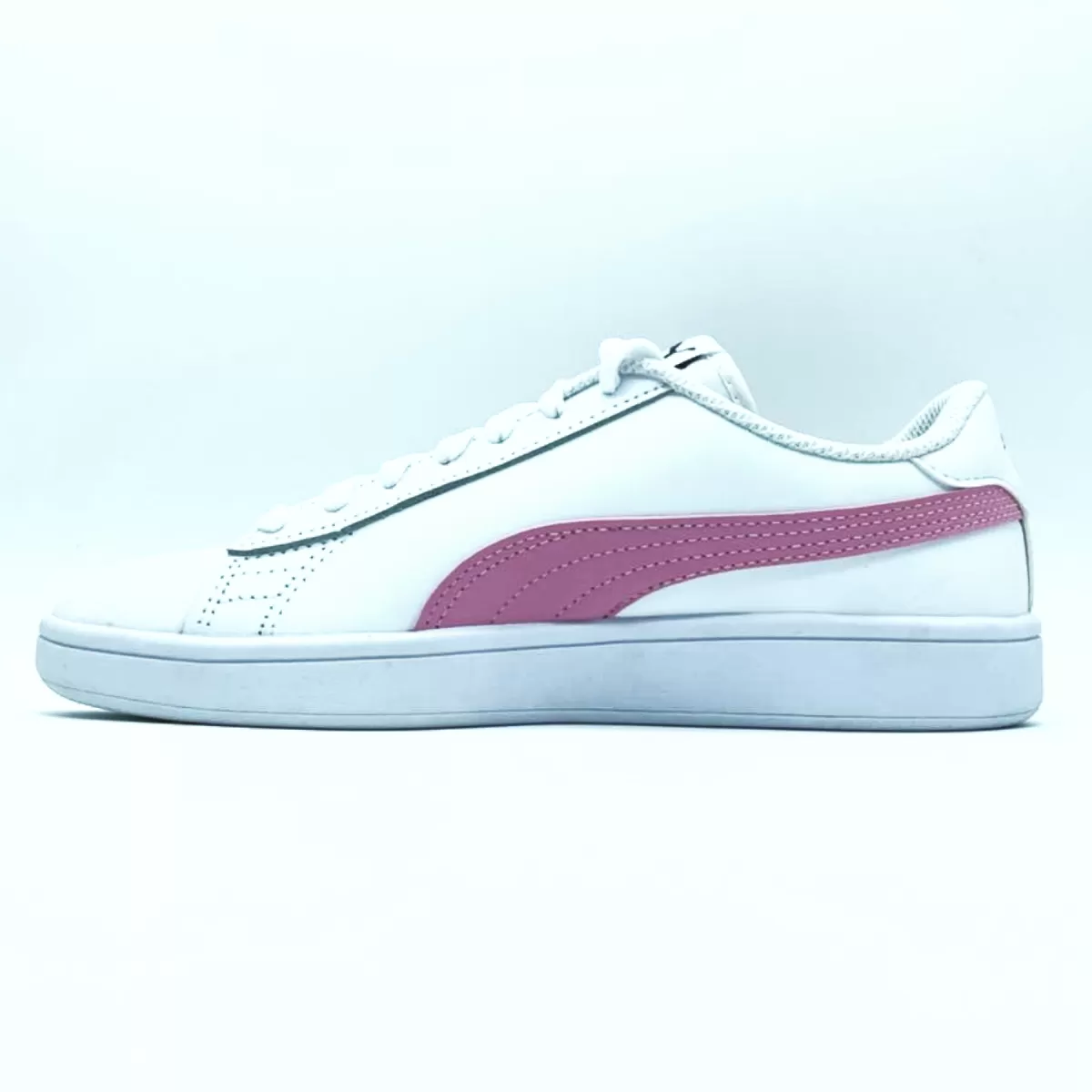 Tenis Puma Smash V2 Blanco Para Mujer