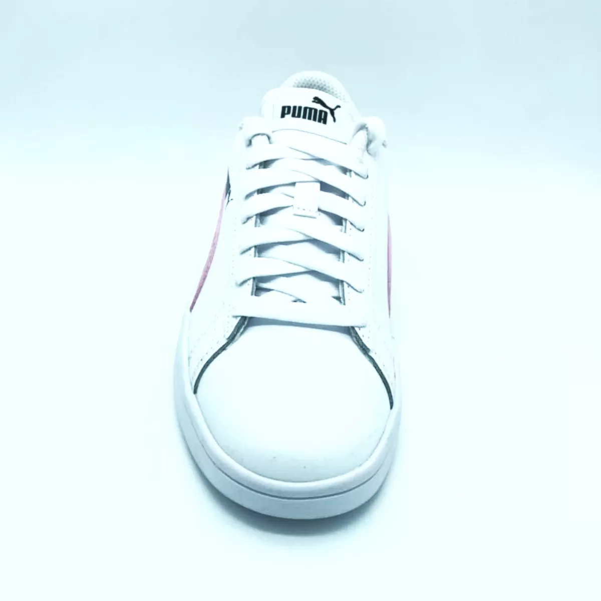 Tenis Puma Smash V2 Blanco Para Mujer