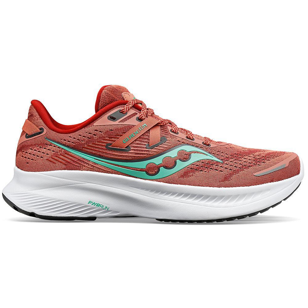 Women's Saucony Guide 16, Soot/Sprig, 8.5 D Wide