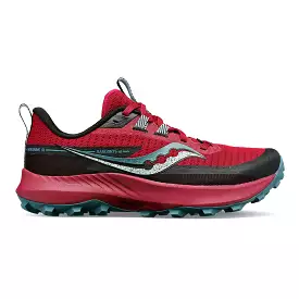 Women's Saucony Peregrine 13, Berry/Mineral, 6.5 B Medium