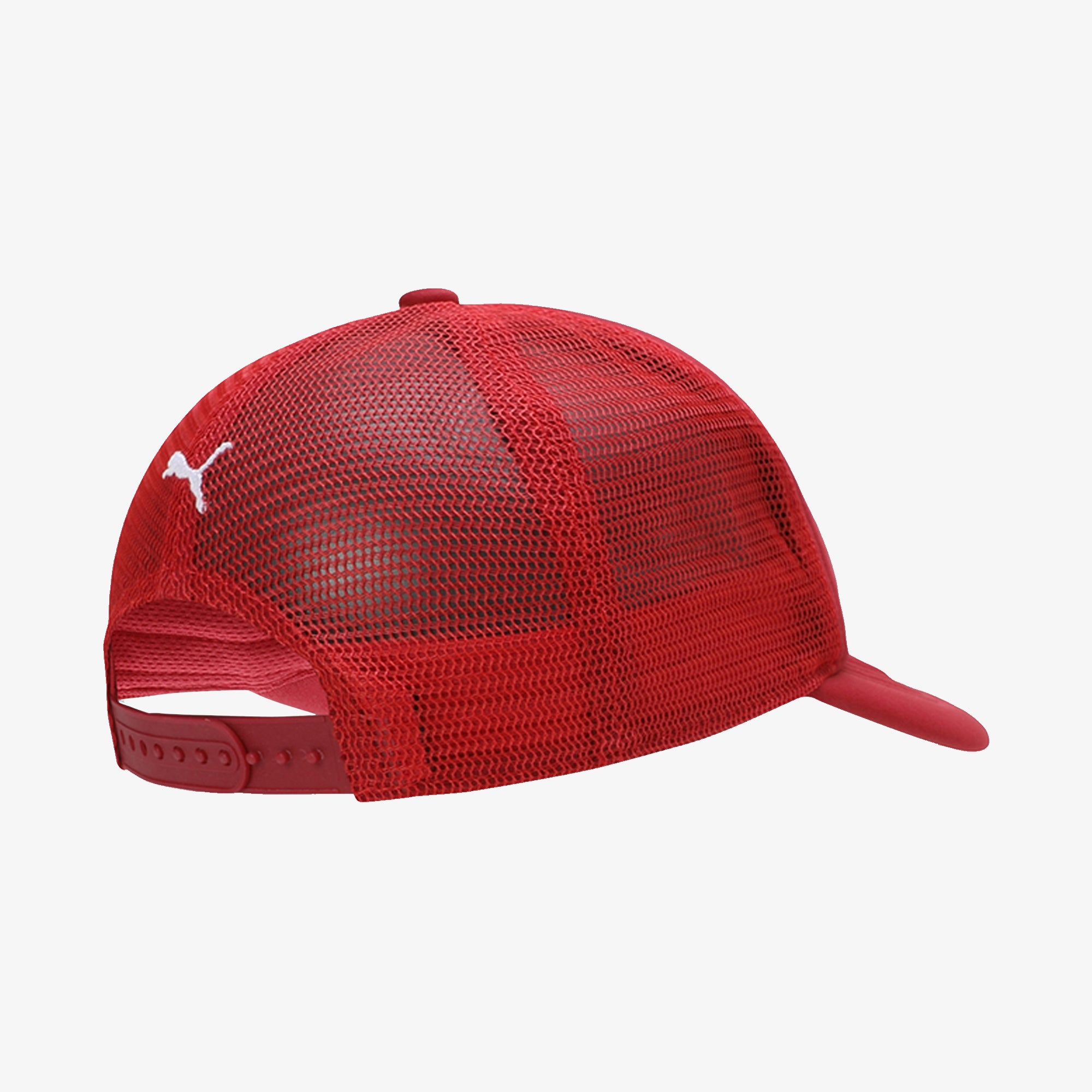 X PALM TREE CREW TRUCKER CAP 'DARK RED'